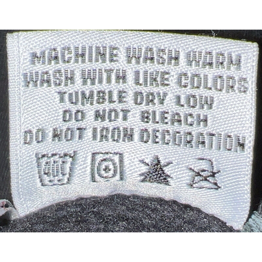 Vtg Independent Truck Co Hoodie Black Red White Sweatshirt Skater - Sz S/M - Picture 10 of 10